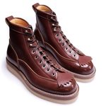 TXTURE | Sanity Boots, Oxblood leather with Vibram 2021